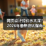 网页设计报价水太深？2026年最新避坑指南+真实报价单（图2）