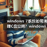 windows 7系统如何清理C盘空间？windows 7系统清理C盘空间小技巧