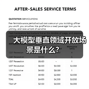 大模型垂直领域开放场景是什么？（图4）