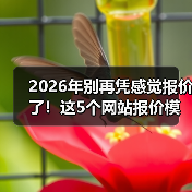 2026年别再凭感觉报价了！这5个网站报价模板帮你多赚37%（图3）