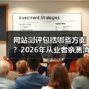 网站测评包括哪些方面？2026年从业者亲测清单（图3）