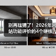 别再瞎猜了！2026年网站功能评价的4个硬核方法（图2）