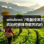 windows 7电脑经常死机如何移除导致死机的老旧驱动设备