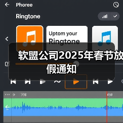 软盟公司2025年春节放假通知（图3）
