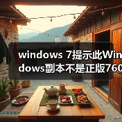 windows 7提示此Windows副本不是正版7601的问题分析以及解决方法(图2) windows 7提示此Windows副本不是正版7601的问题分析以及解决方法(图2)