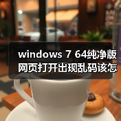 windows 7 64纯净版网页打开出现乱码该怎么办 解决方法介绍(图2) windows 7 64纯净版网页打开出现乱码该怎么办 解决方法介绍(图2)