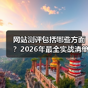 网站测评包括哪些方面？2026年最全实战清单（建议收藏）（图2）