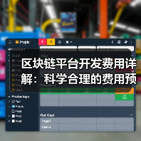 区块链平台开发费用详解:科学合理的费用预算模型(图4) 区块链平台开发费用详解:科学合理的费用预算模型(图4)