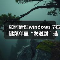 如何清理windows 7右键菜单里“发送到”选项的详细图文步骤（图1）