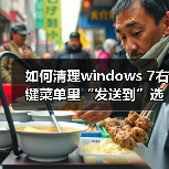 如何清理windows 7右键菜单里“发送到”选项的详细图文步骤（图4）
