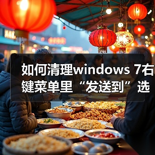 如何清理windows 7右键菜单里“发送到”选项的详细图文步骤（图3）