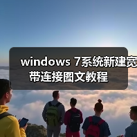windows 7系统新建宽带连接图文教程(图1) windows 7系统新建宽带连接图文教程(图1)