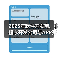 2025年软件开发商、小程序开发公司与APP开发公司的市场方向及行业趋势预测（图2）