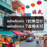 windows 7的库是什么 windows 7库相关知识介绍