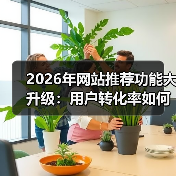 2026年网站推荐功能大升级:用户转化率如何一夜暴涨113%?(图2) 2026年网站推荐功能大升级:用户转化率如何一夜暴涨113%?(图2)