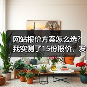 网站报价方案怎么选?我实测了15份报价,发现报价单里藏着这些坑(图3) 网站报价方案怎么选?我实测了15份报价,发现报价单里藏着这些坑(图3)