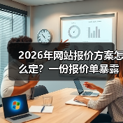 2026年网站报价方案怎么定?一份报价单暴露90%公司坑在哪(图2) 2026年网站报价方案怎么定?一份报价单暴露90%公司坑在哪(图2)
