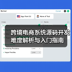 跨境电商系统源码开发难度解析与入门指南