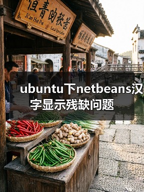 ubuntu下netbeans汉字显示残缺问题（图4）