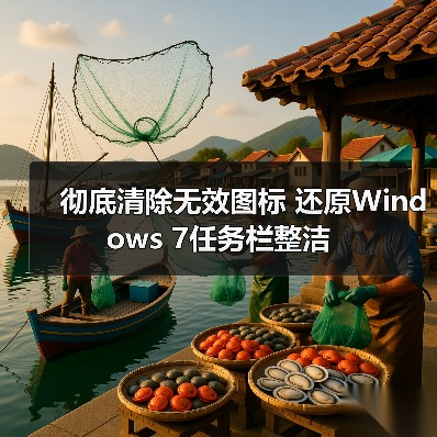 彻底清除无效图标 还原Windows 7任务栏整洁(图2) 彻底清除无效图标 还原Windows 7任务栏整洁(图2)