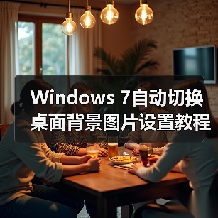 Windows 7自动切换桌面背景图片设置教程（图2）