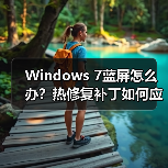 Windows 7蓝屏怎么办?热修复补丁如何应对系统崩溃(图3) Windows 7蓝屏怎么办?热修复补丁如何应对系统崩溃(图3)