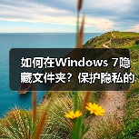 如何在Windows 7隐藏文件夹？保护隐私的图文教程