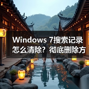 Windows 7搜索记录怎么清除?彻底删除方法详解(图1) Windows 7搜索记录怎么清除?彻底删除方法详解(图1)