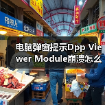 电脑弹窗提示Dpp Viewer Module崩溃怎么解决?(图3) 电脑弹窗提示Dpp Viewer Module崩溃怎么解决?(图3)