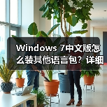 Windows 7中文版怎么装其他语言包?详细步骤图文教程(图2) Windows 7中文版怎么装其他语言包?详细步骤图文教程(图2)