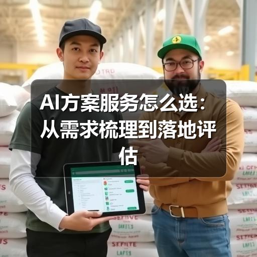 AI方案服务怎么选：从需求梳理到落地评估的实用指南