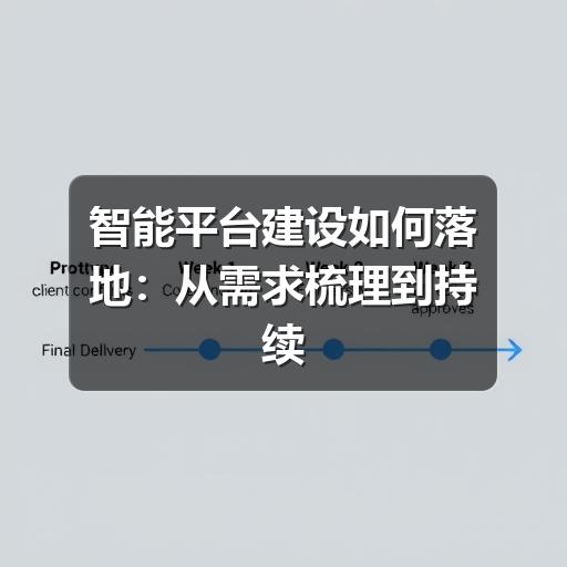 智能平台建设如何落地:从需求梳理到持续运营的完整思路