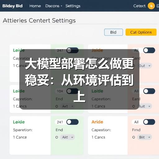 大模型部署怎么做更稳妥：从环境评估到上线运维的实践指南