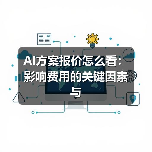 AI方案报价怎么看:影响费用的关键因素与评估方法