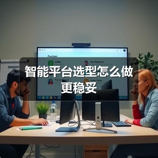 智能平台选型怎么做更稳妥