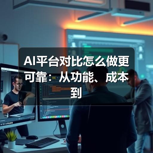 AI平台对比怎么做更可靠:从功能、成本到落地效果的评估方法