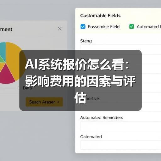 AI系统报价怎么看:影响费用的因素与评估方法