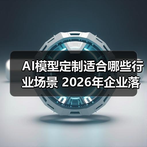 AI模型定制适合哪些行业场景 2026年企业落地要点拆解